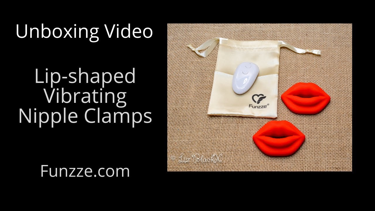Lip-Shaped Vibrating Nipple Clamps Unboxing: Funzze&rsquo;s Unique Design Revealed