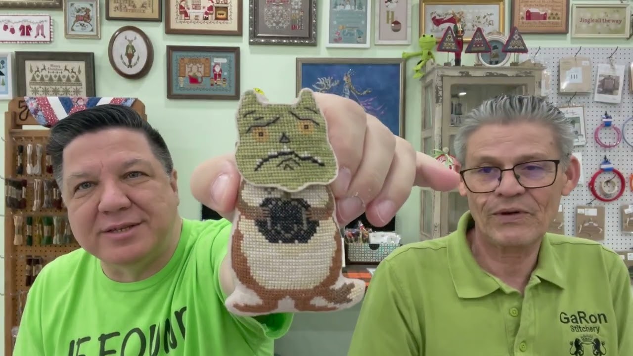 GaRon Stitchery &ndash; Flosstube 165: Секреты Ронни