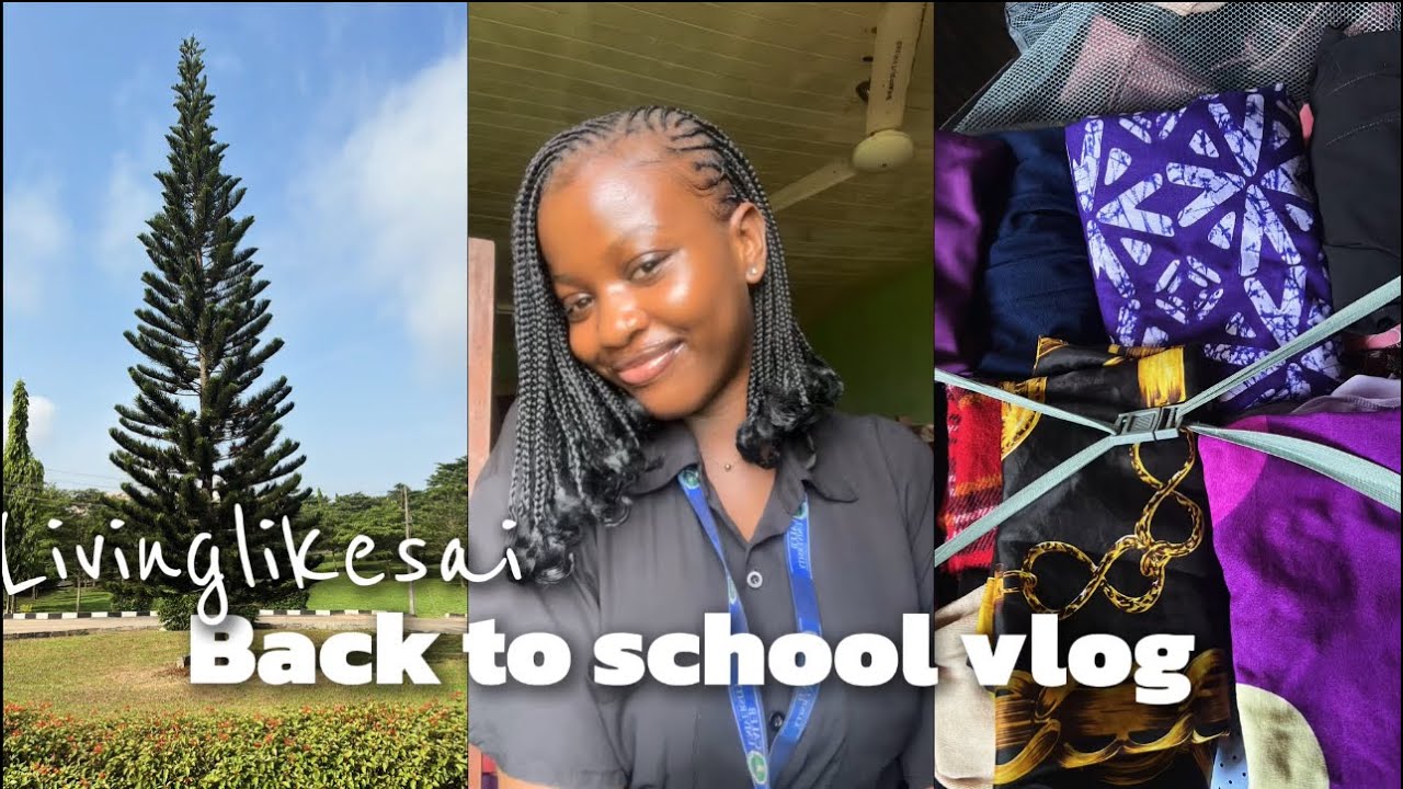 BACK TO SCHOOL VLOG :university move in vlog|room tour|unpacking|first day back in school!