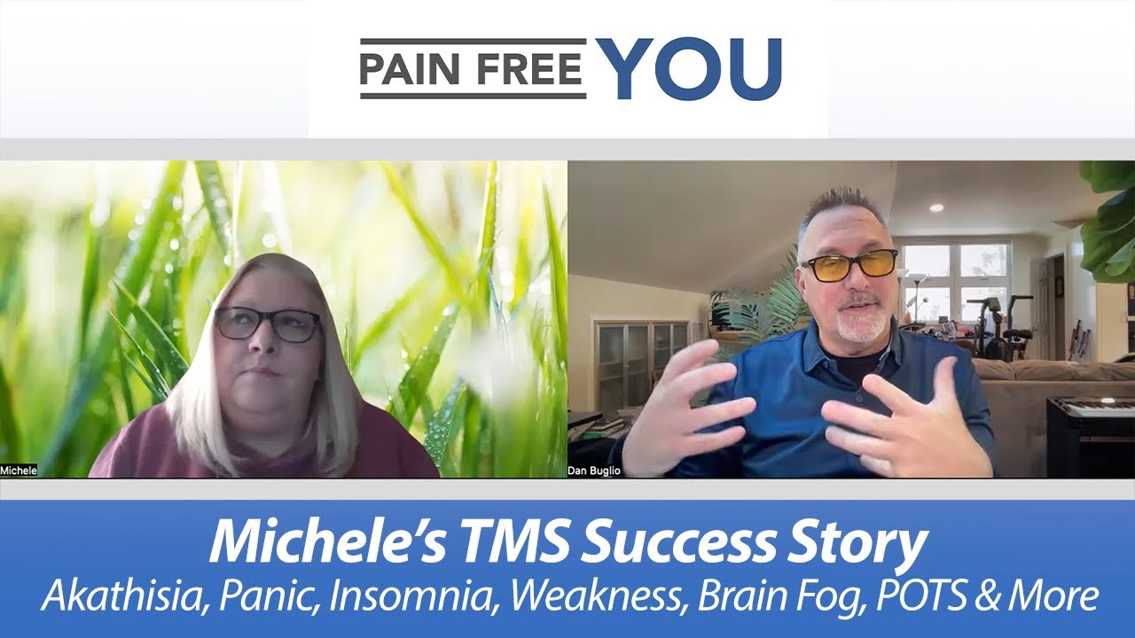 Michele's TMS Success Story - Akathisia, Panic, Insomnia, Weakness, Brain Fog, POTS & More Symptoms