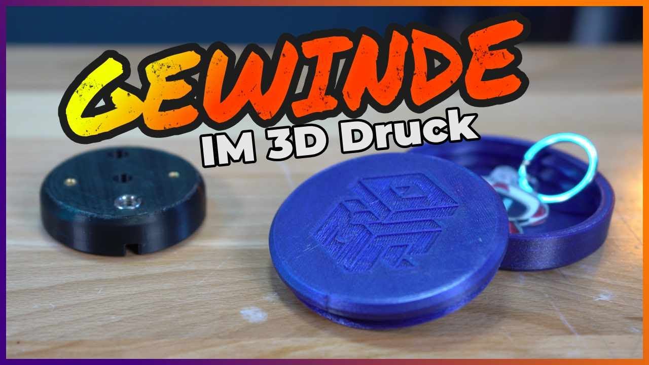 Gewinde Im 3d Druck - Fusion360 oder Schmelzgewinde
