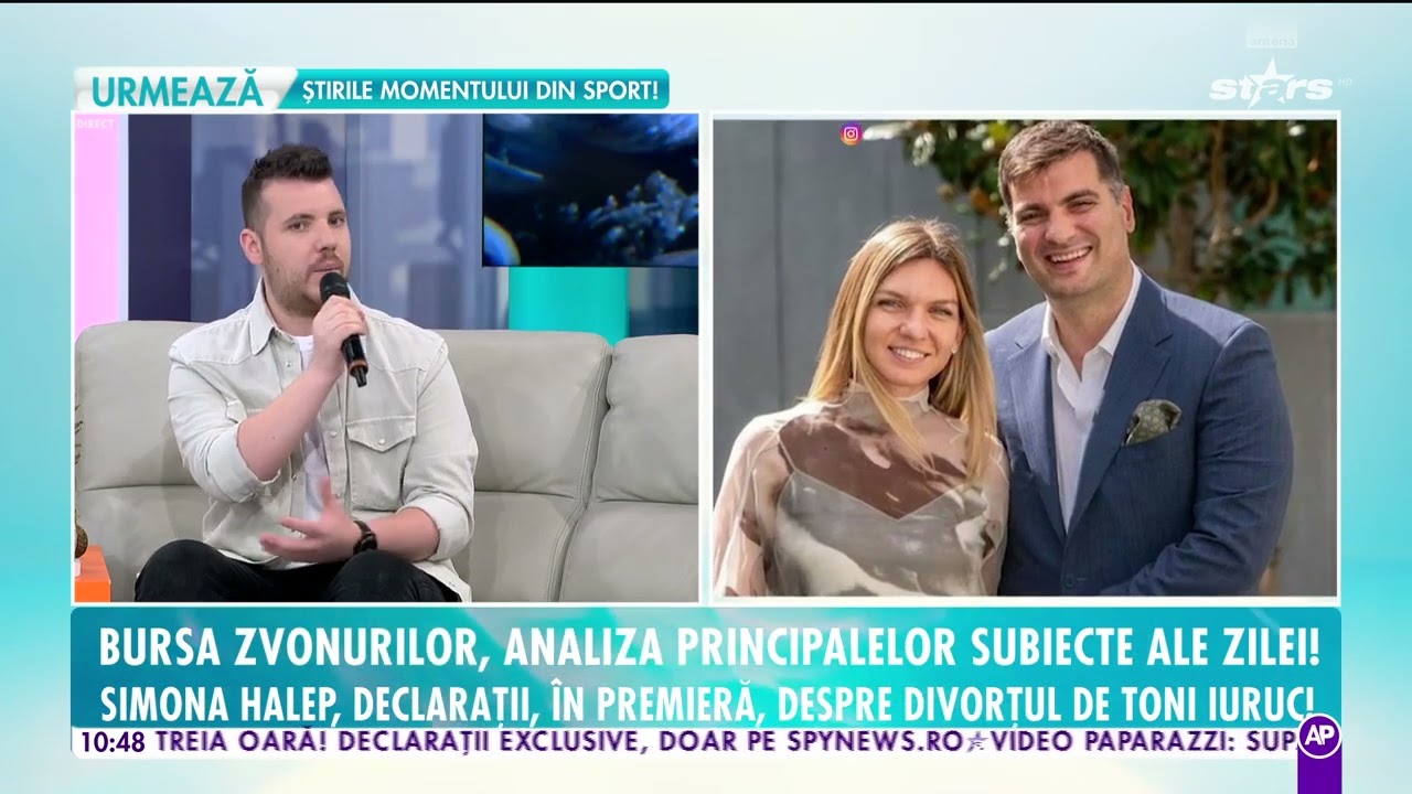 Simona Halep, declarații despre divorțul de Toni Iuruc