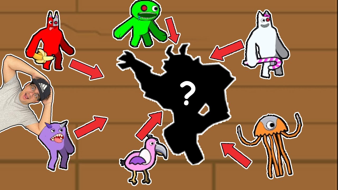 MISTUREI TODOS OS MONSTROS DA CRECHE DO BANBAN E CRIEI UM SUPER MUTANTE!!!