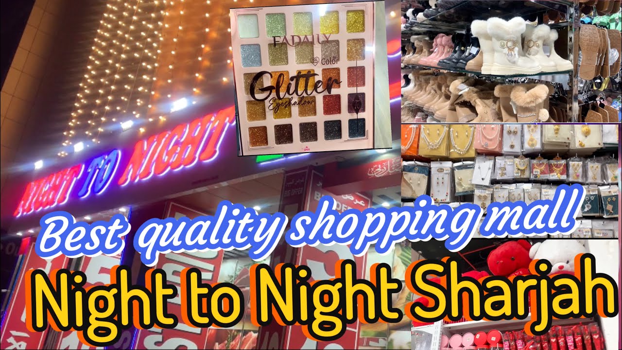 || night to night sharjah || affordable shopping in uae || dubai vlog ||
