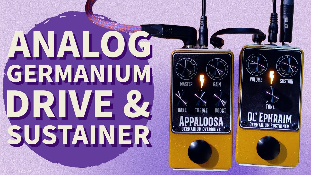 I'm obsessed with these two new pedals: Ol' Ephraim & Appaloosa by Bolt & Forge Analog Audio