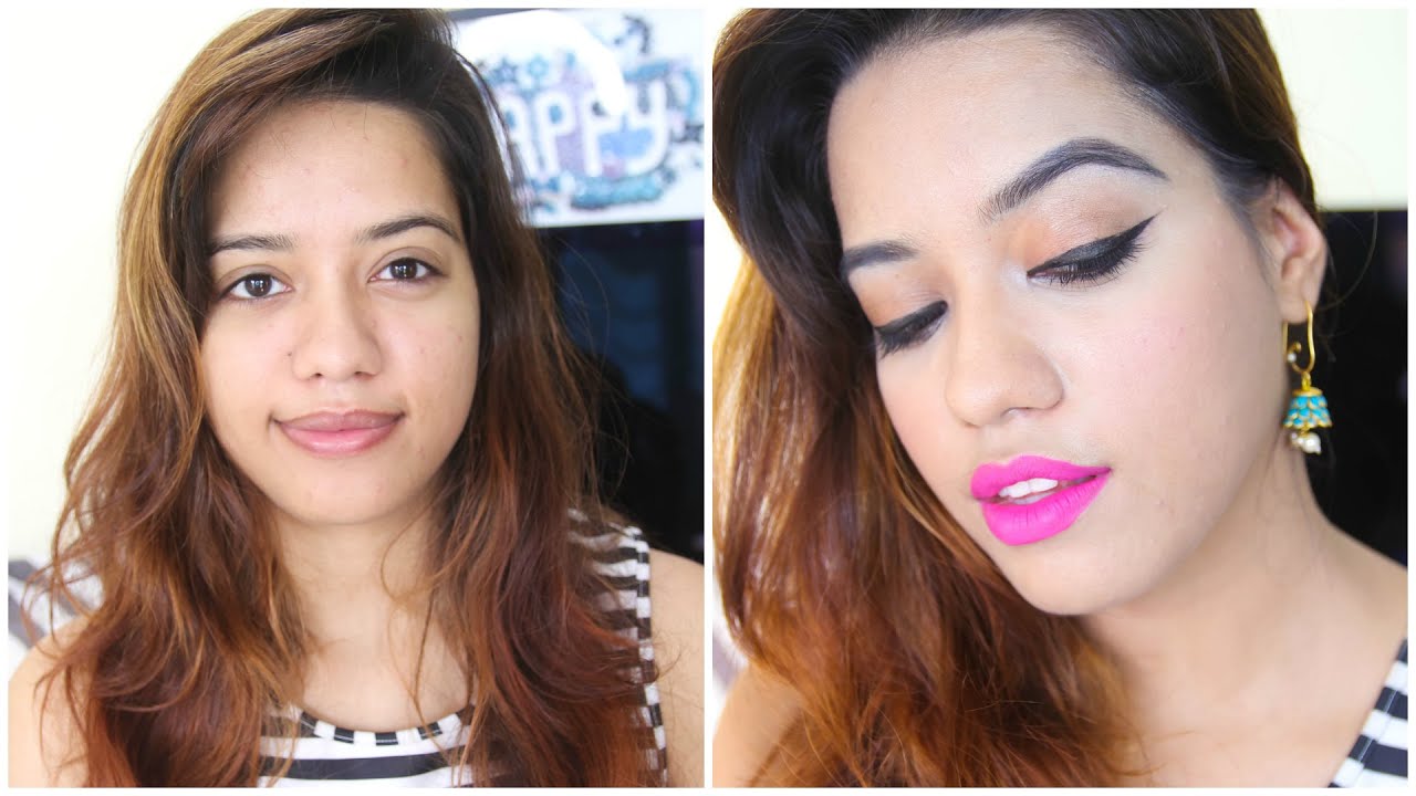 Full Face Using Products Under Rs 100 Challenge | Debasree Banerjee
