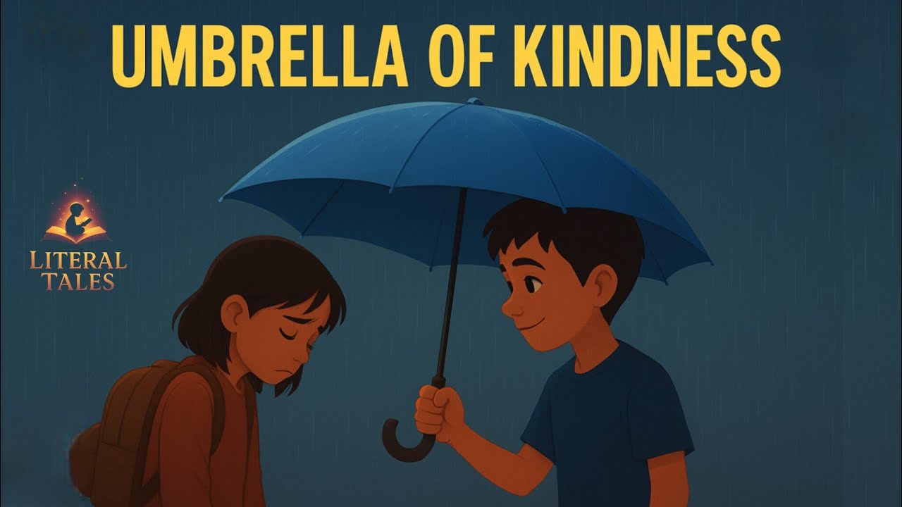 Umbrella of Kindness | Inspiring Story About Happiness & Life Lessons | Literal Tales