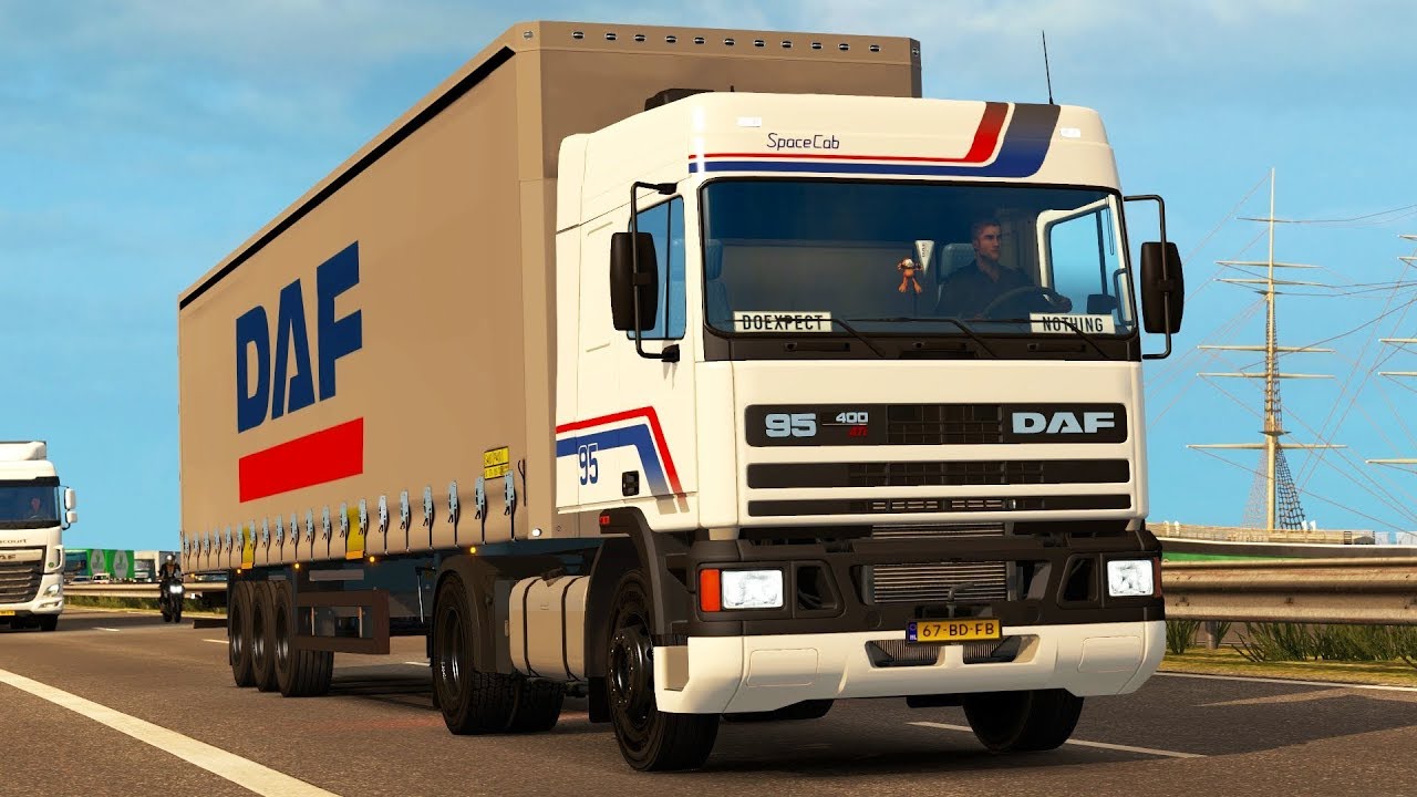 ETS2 1.34 ProMods 2.33 DAF 95ATI Amsterdam - Vaduz