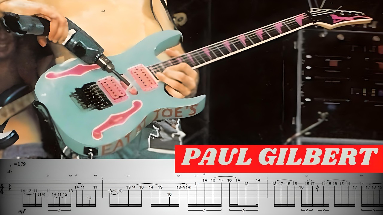 The Guitar Workout That Broke the Internet!!! PAUL GILBERT
