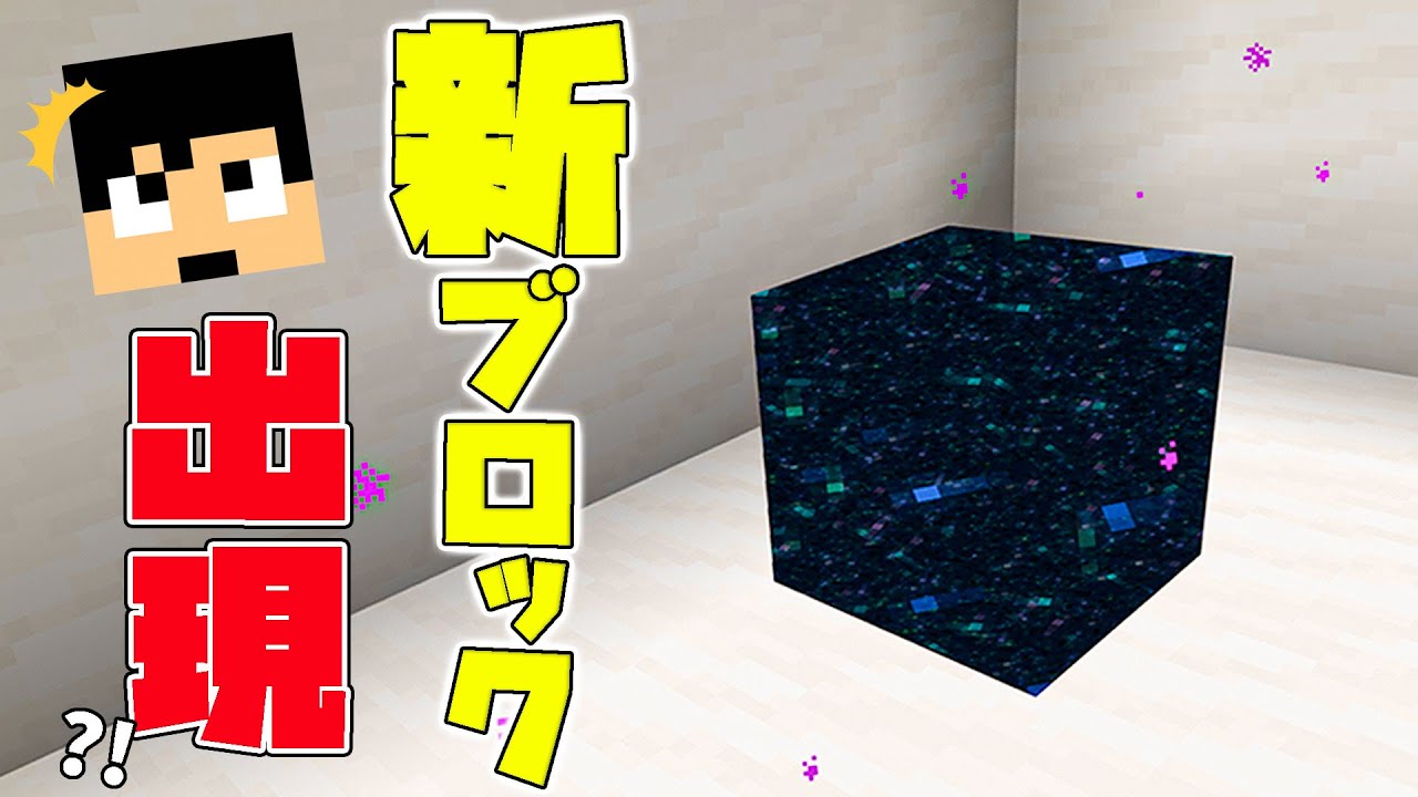 何コレ?!新ブロックが発見されました?!  PART98【マイクラ】