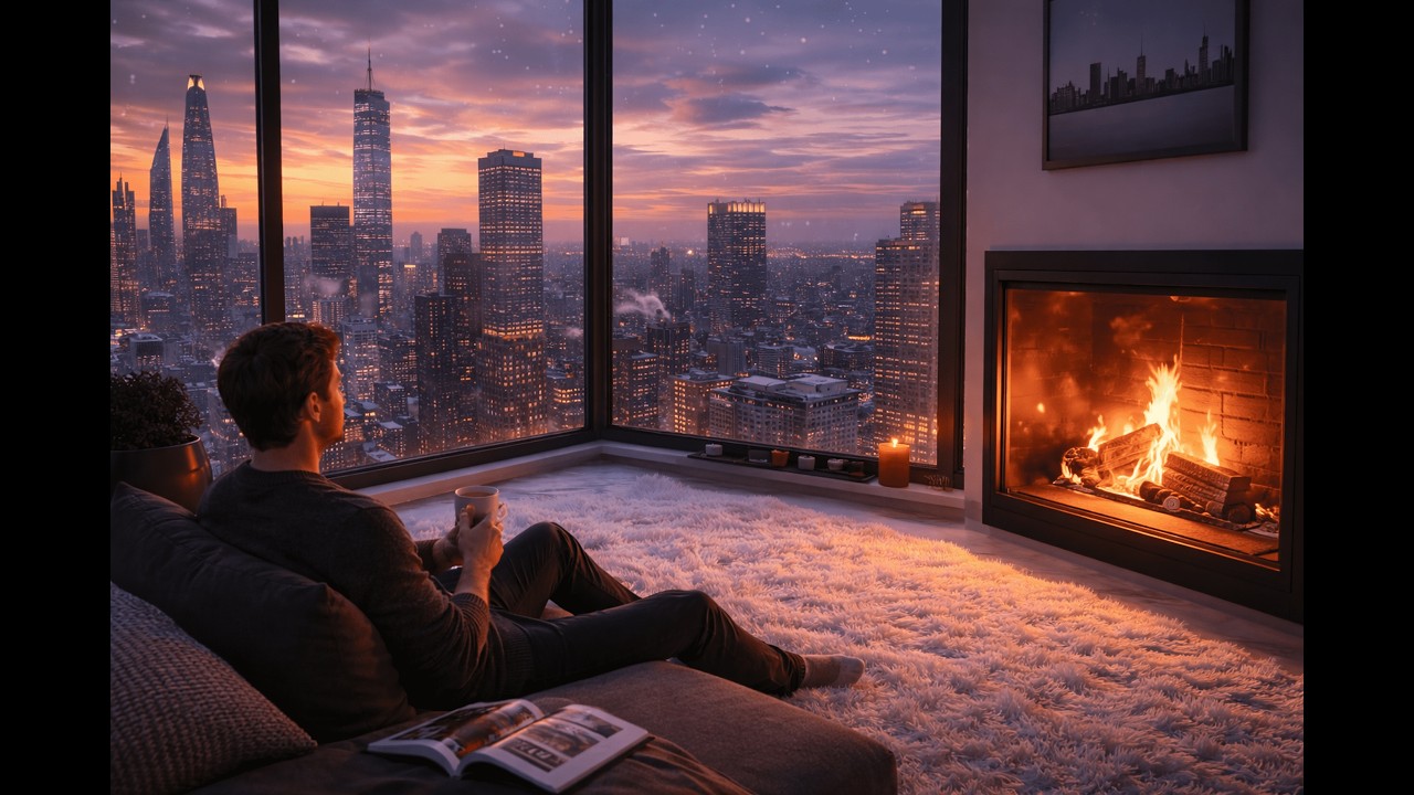New York Cozy Ambient Music 🗽 Relaxing Study, Sleep & Focus Music