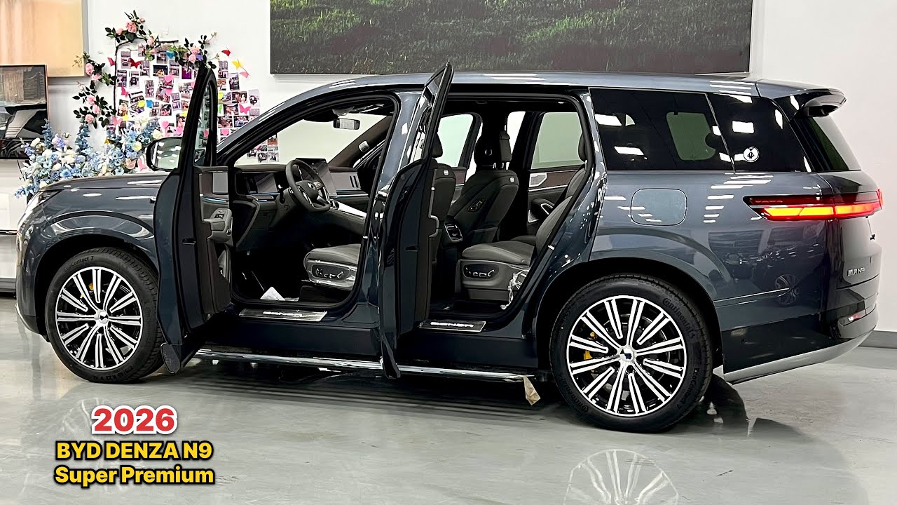 Całkowicie nowy 2026! BYD DENZA N9 Super Premium &ndash; nowe, wydajne nadwozie i wnętrze