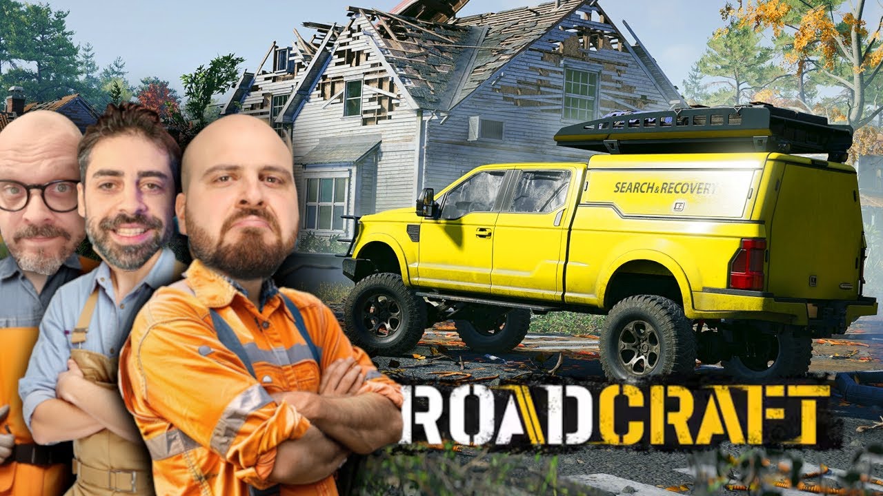ROADCRAFT Multiplayer - Cantieri Stradali con GRAFICA e FISICA spettacolari