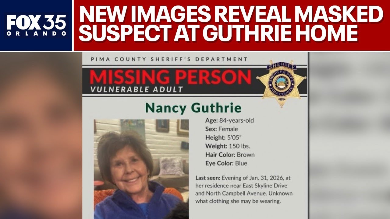 Nancy Guthrie Update: 'Armed Individual' shown on surveillance