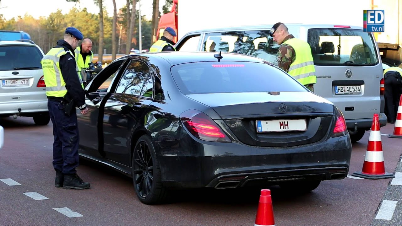 Grenscontrole bij A67