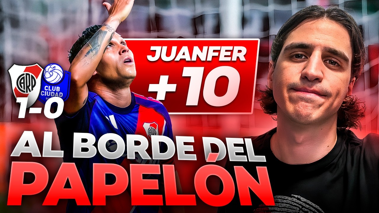 RIVER GANÓ SUFRIENDO VS CIUDAD DE BOLIVAR!!! ALIVIO.. PERO HASTA CUANDO? AL BORDE DEL PAPELÓN..