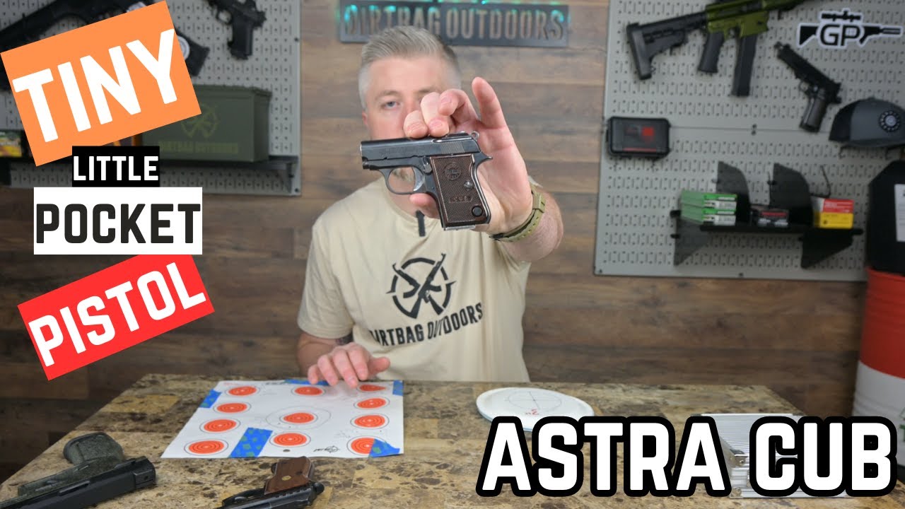 TINY Pocket Pistol | Astra Cub / Colt Jr