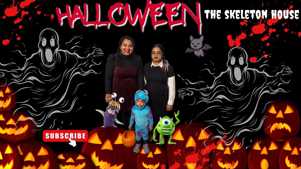 Toddler’s First Halloween in New Orleans 🎃 | Skeleton House Walk
