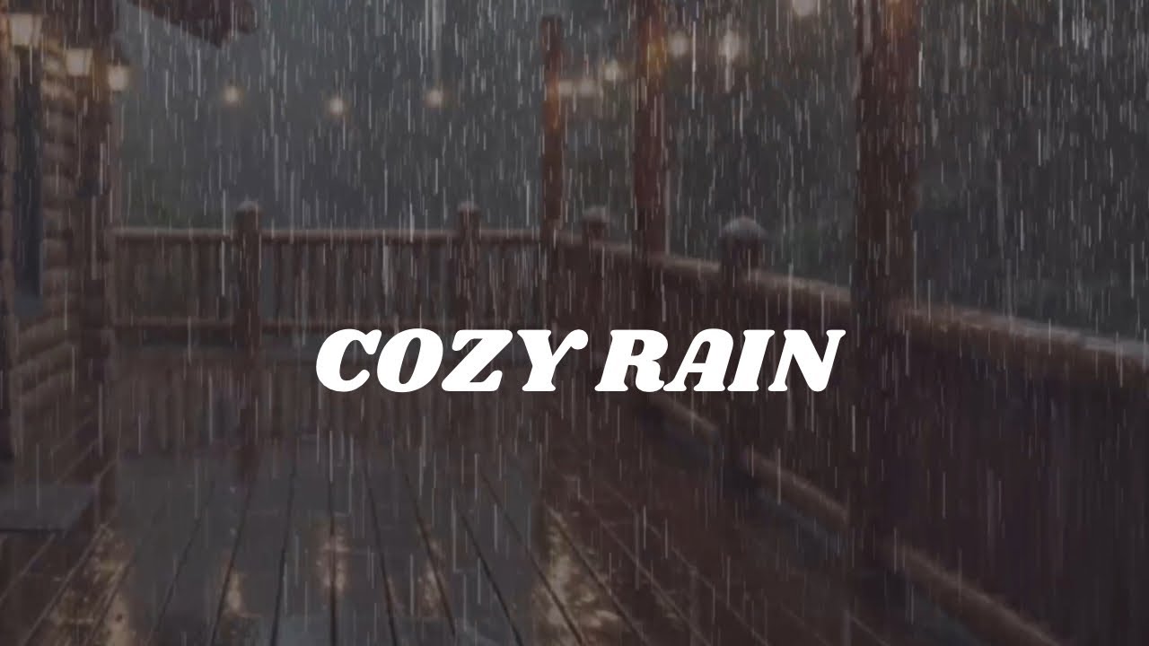 Calm Night Rain at a Cozy Cabin No Thunder • Natural Rain Sounds @CozyStormRetreat 