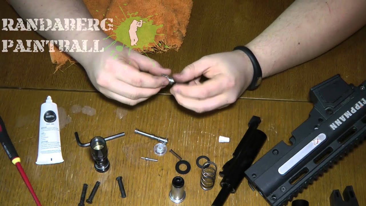 Tippmann x7 Phenom Valve Maintenance - Randaberg Paintball TECH