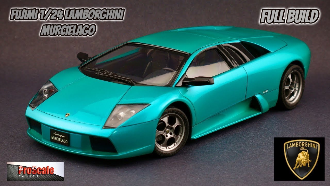 Полная сборка — Fujimi 1/24 Lamborghini Murcielago 40th Anniversary