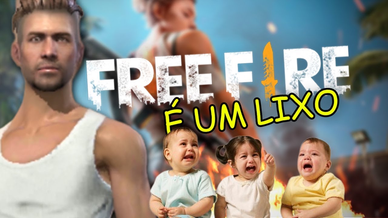 FREE FIRE &Eacute; O PIOR JOGO DO MUNDO!!