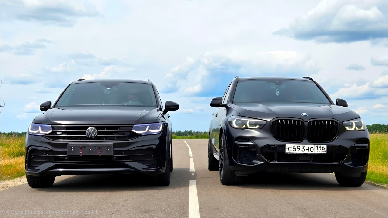 TIGUAN 2.0T 300л.с. vs BMW X5 3.0D 340л.с. vs AUDI SQ8 4.0D 420л.с. LANCER 10 2.4 vs HONDA ACCORD 10