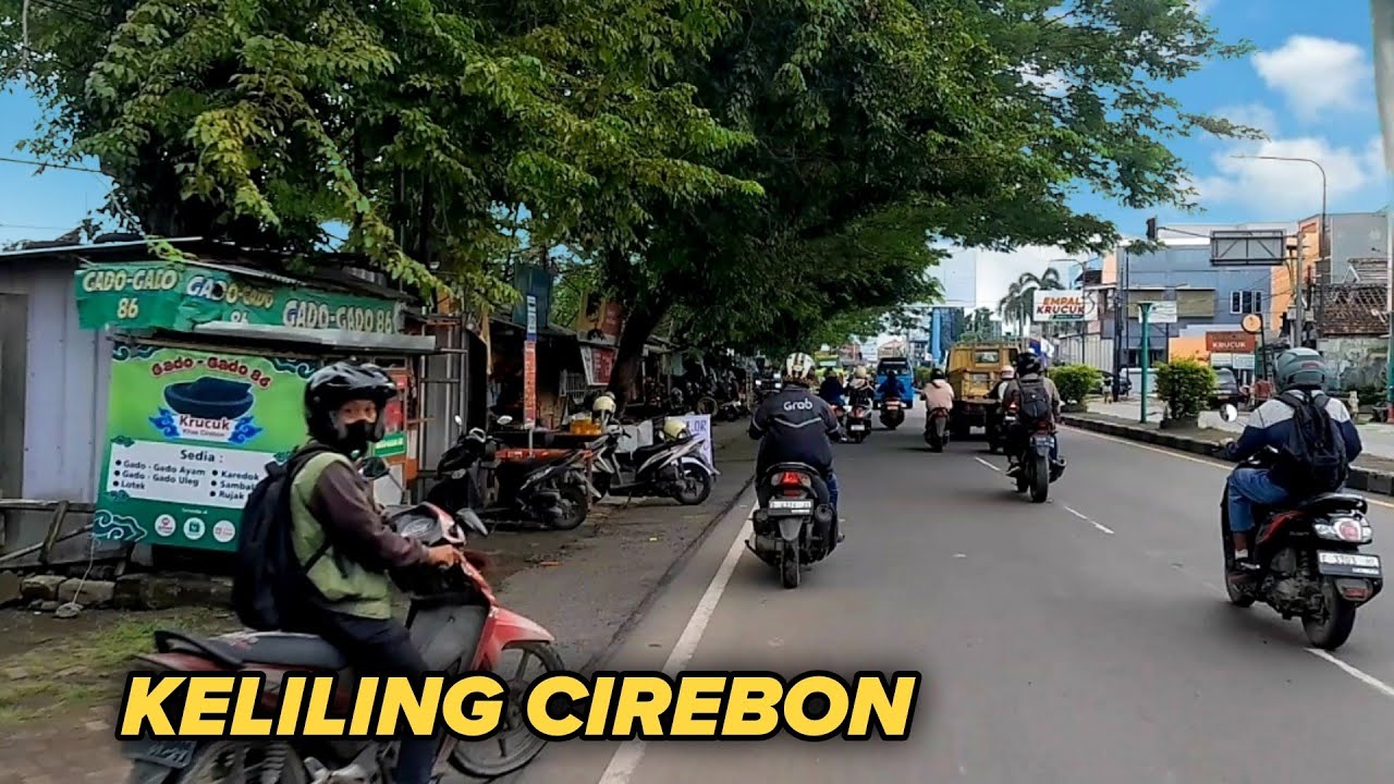 Motovlog Keliling Cirebon Kota & Kecamatan | Suasana Jalanan Cirebon Hari Ini