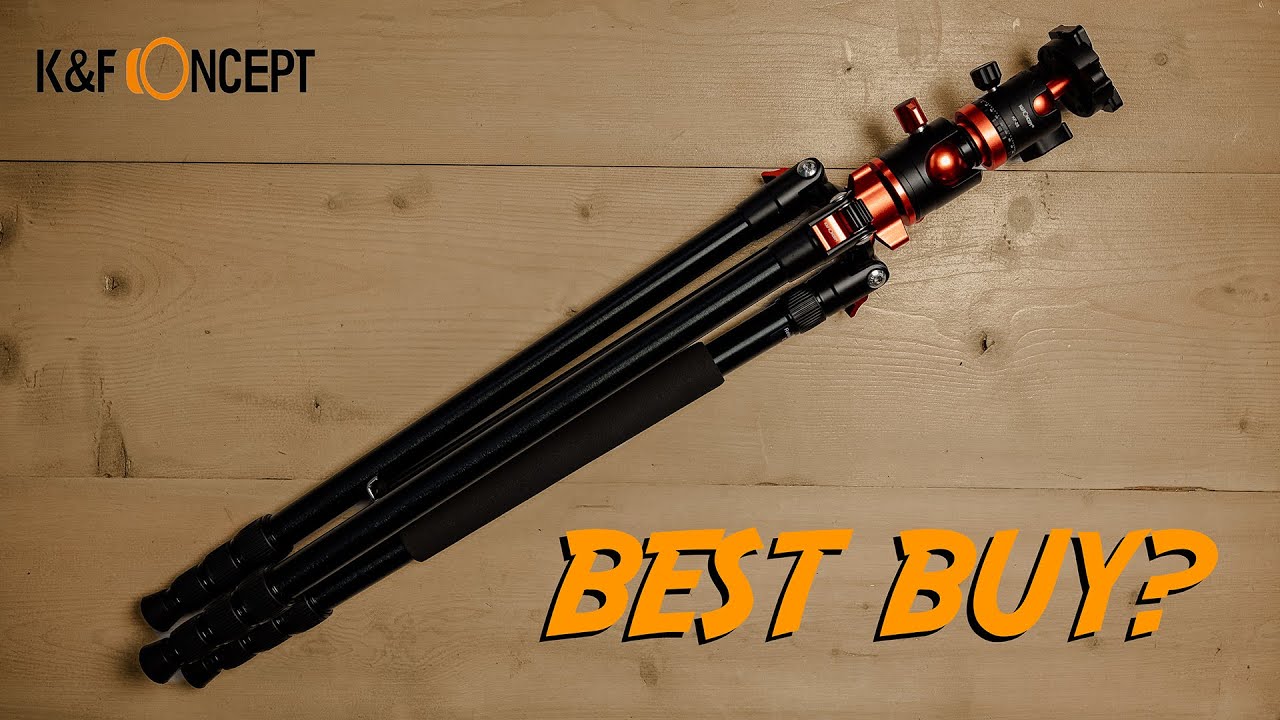 K&F Concept SA254T1: TREPPIEDI ECONOMICO in alternativa al MANFROTTO?