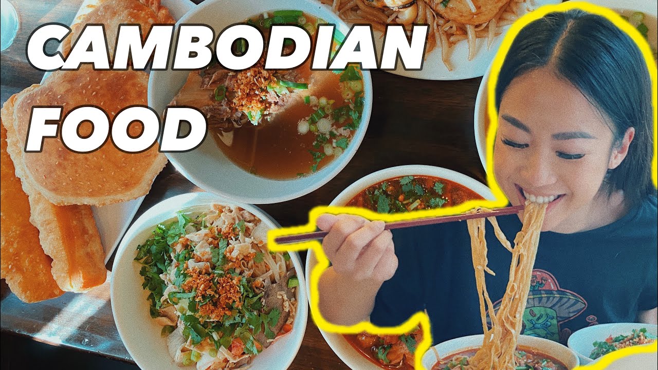 My first time eating Cambodian food | Twaydabae