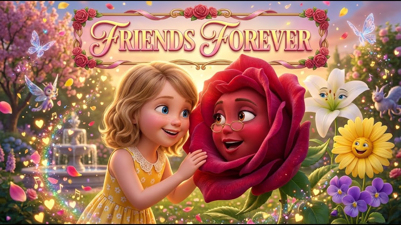 Katie's Secret – A Magical Garden Adventure | Animated Fairy Tale Story