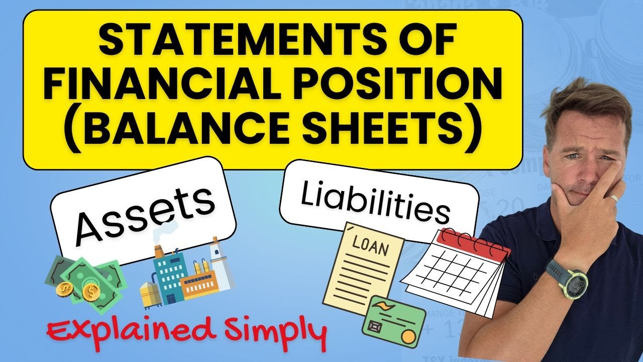 IGCSE Business Studies Finance : Statements of Financial Position (Balance Sheets)