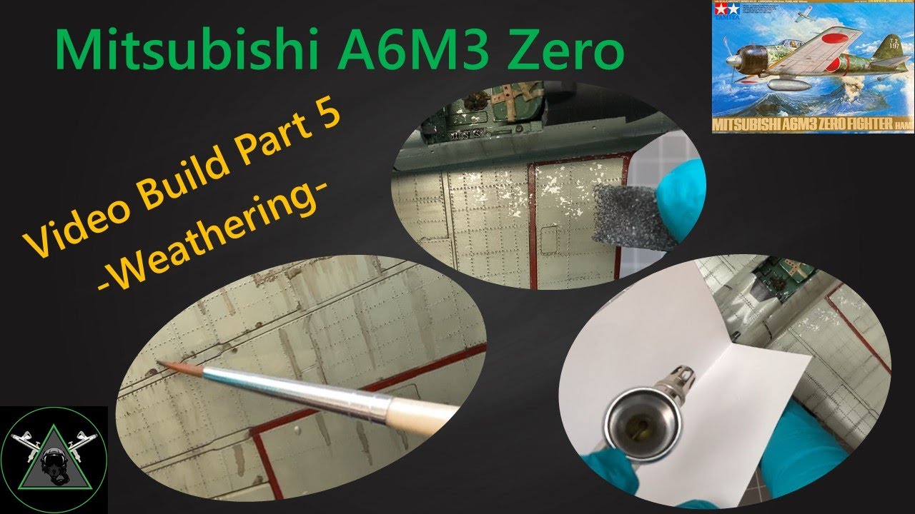 Mitsubishi Zero A6M3 1/48 Tamiya Video Build Part 5