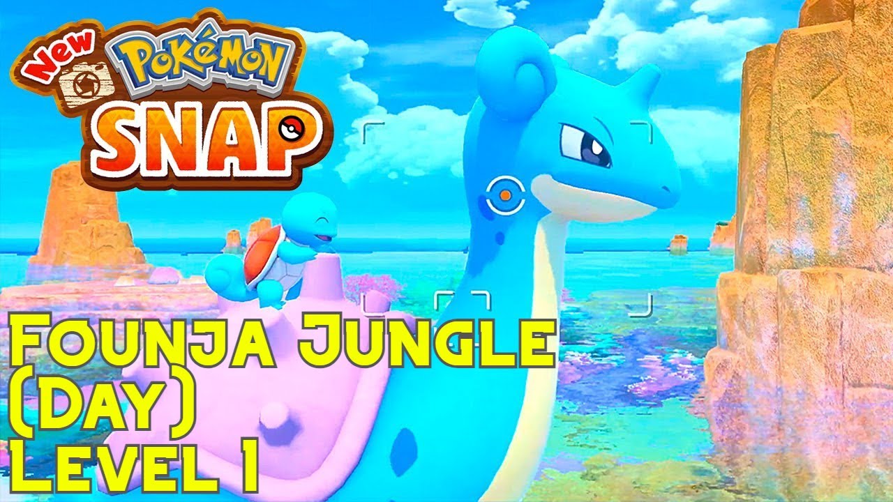 New Pokémon Snap - Founja Jungle (Day): Level 1