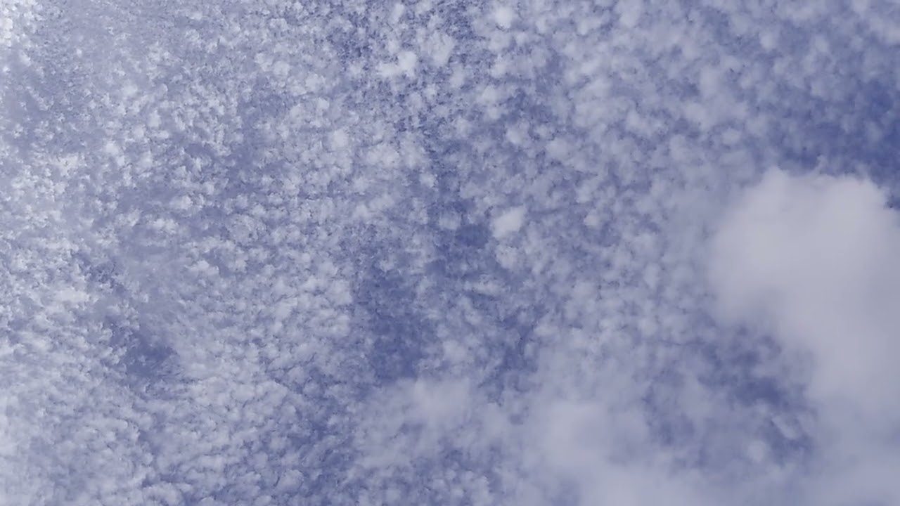 Cloudy Slow-Moving Sky 10mins