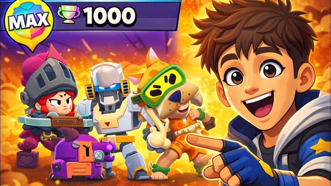 +70 Brawlers RANG MAX !!! On finit Brawl Stars #1