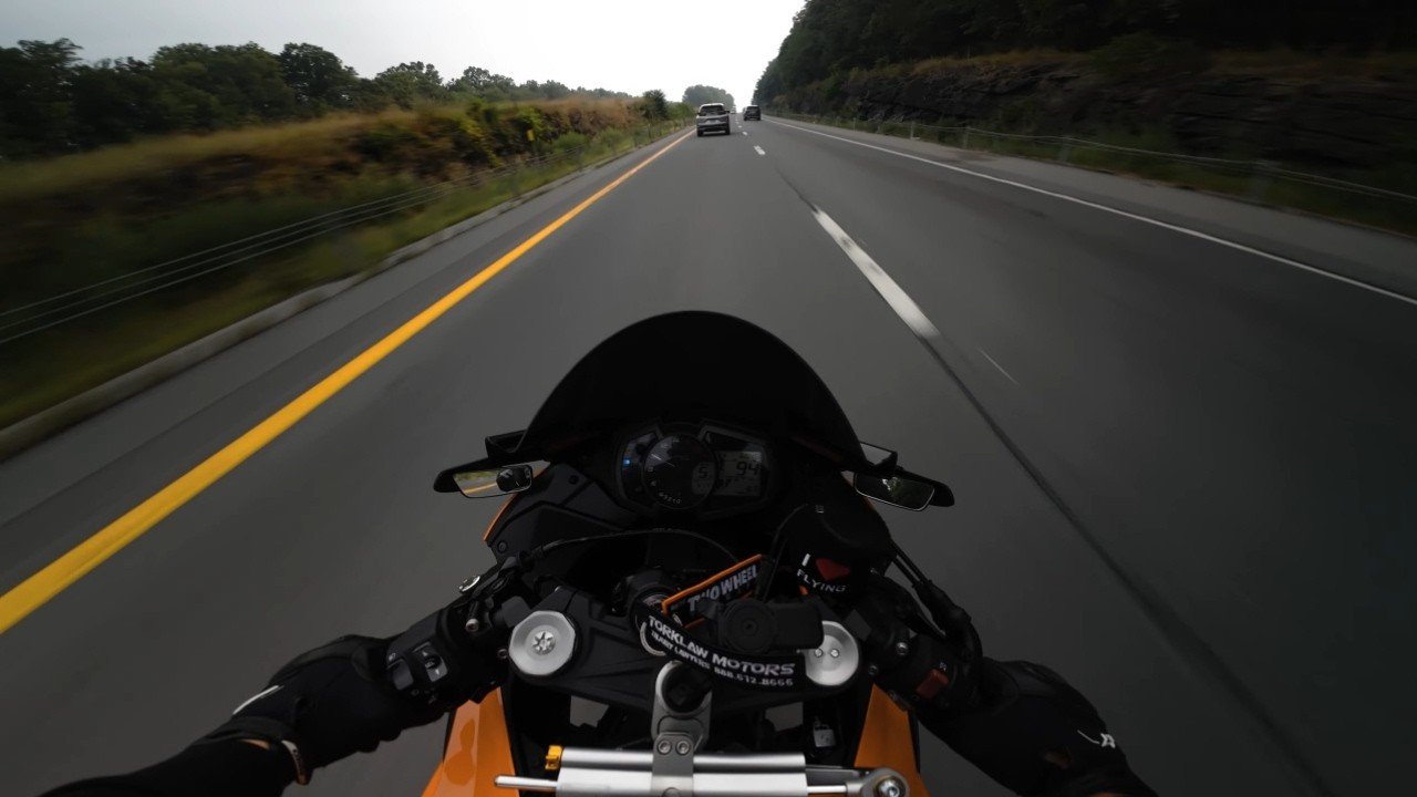 Highway Speed Run | Ninja ZX6R Top Speed? [4K] POV | Pure Sound