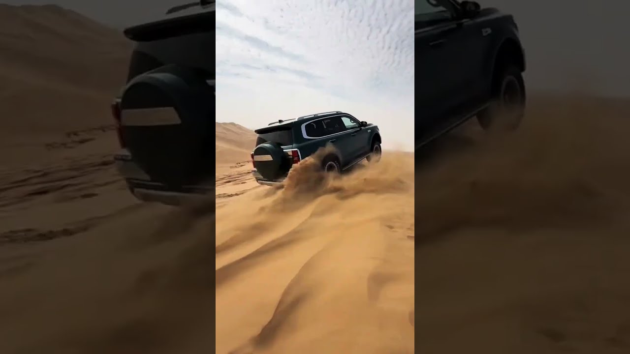GWM Tank 500Z conquers the desert as powerful as a land cruiser