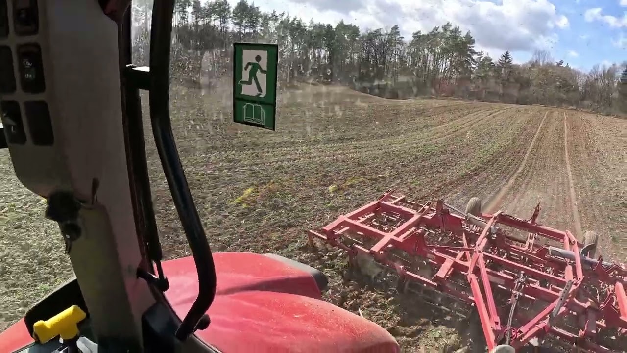 Wstępna uprawa gleby pod kukurydzę cz. 3. Kongskilde Germinator