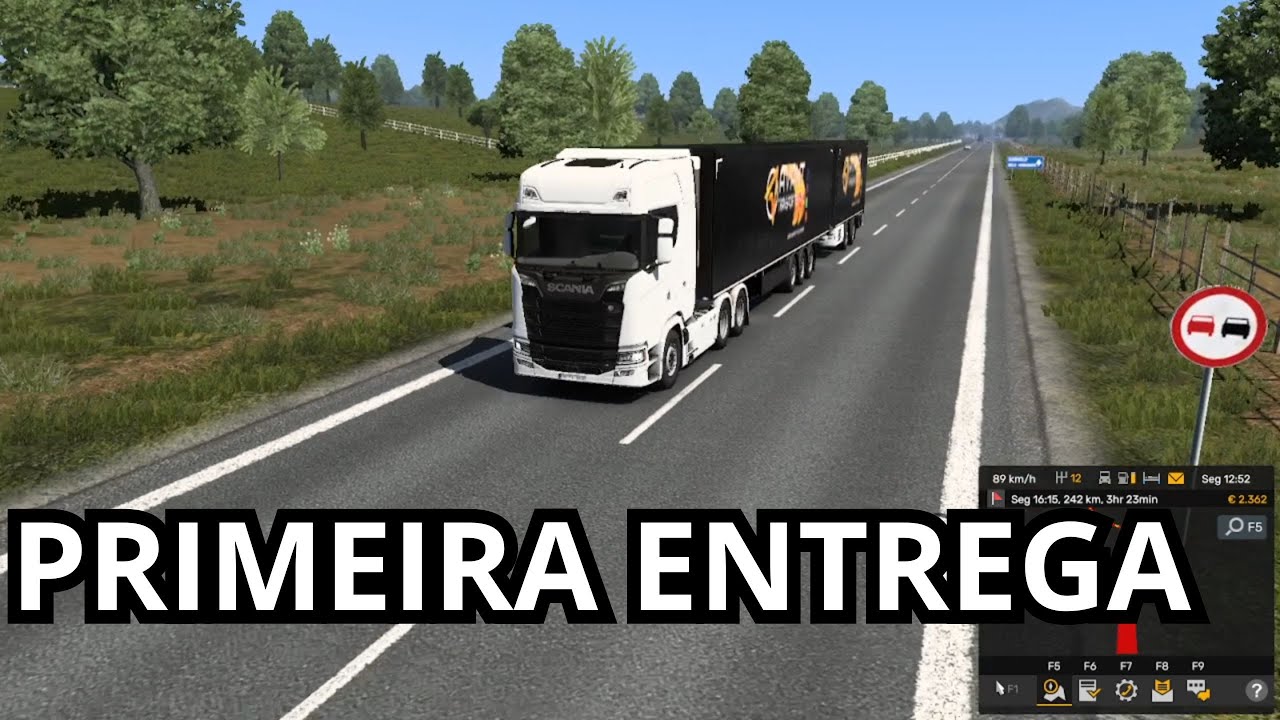 Entrega de TOMATES - 23t - Euro truck simulator 2 MOD BRASIL #1