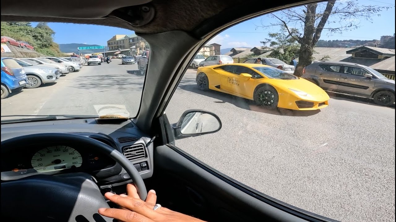 Exploring tight roads of Shimla. Tough roads for big cars. POV & footwork. Why are small cars best-2