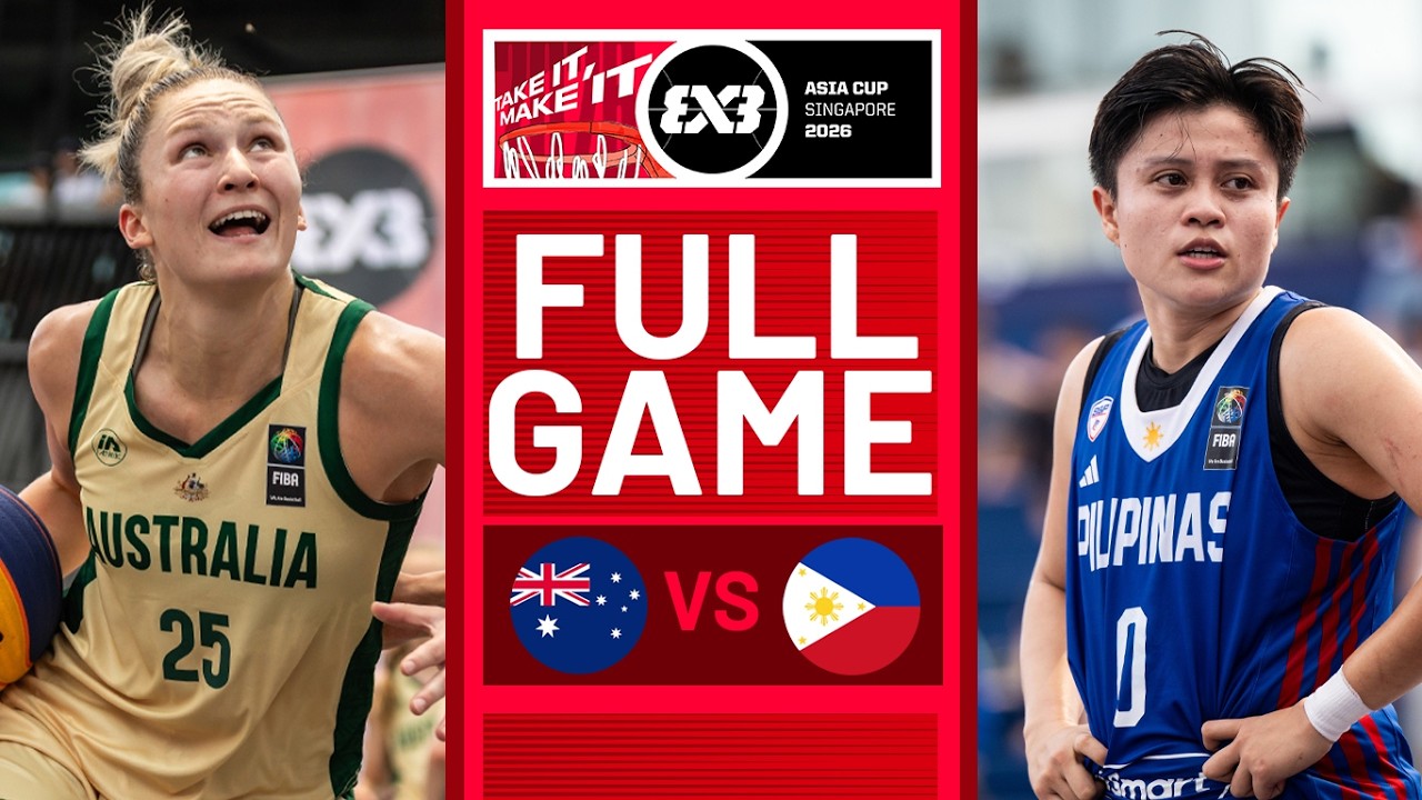 Australia 🇦🇺 vs Philippines 🇵🇭 | GOLD MEDAL GAME | Women | FIBA 3x3 Asia Cup 2026 | #3x3Basketball