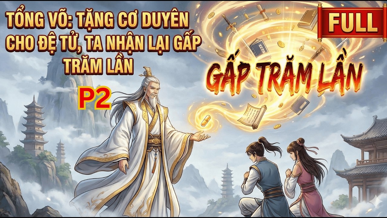 FULL 10H | Tổng Võ: Tặng Cơ Duyên Cho Đệ Tử, Ta Nhận Lại Gấp Trăm Lần | PHẦN 2