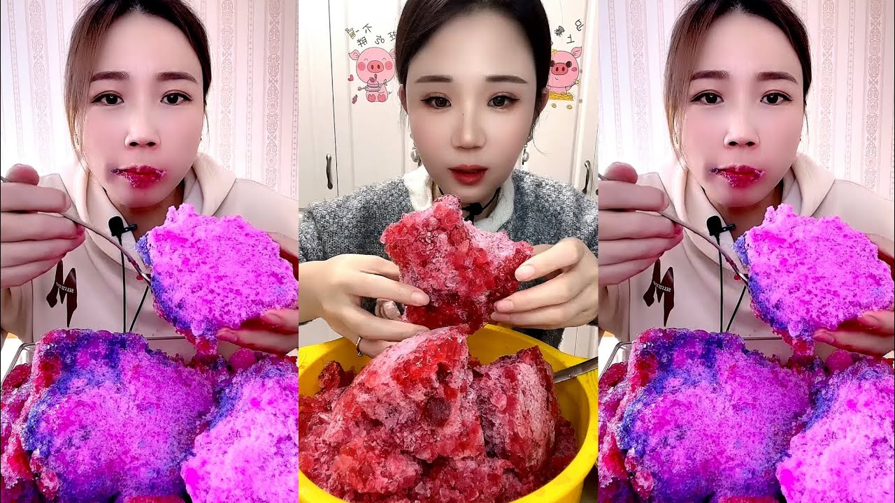YY & QIAN / ASMR SHAVED ICE EATING