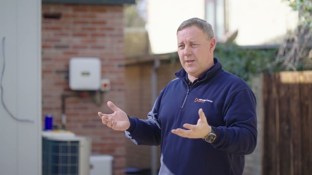 Air source heat pump installed at retrofit property in Cambridge