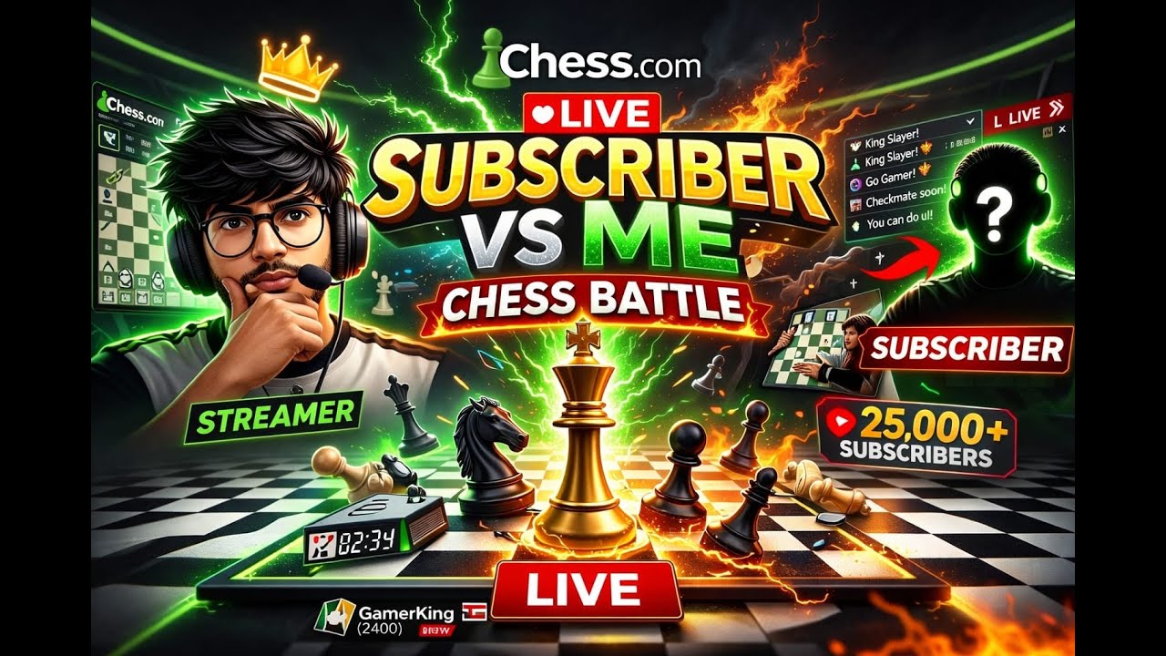 Live Chess Battles 🔴 Online 1v1 | Tamil Gaming Live