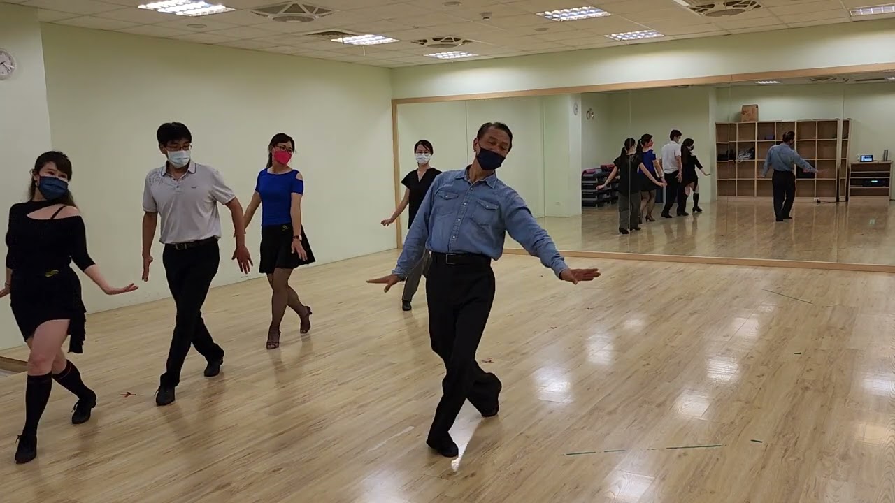 Tennesse waltz line Dance 田納西華爾滋 單人舞 蔡輝煌 和 南崁救國團 蔡 0910290309
