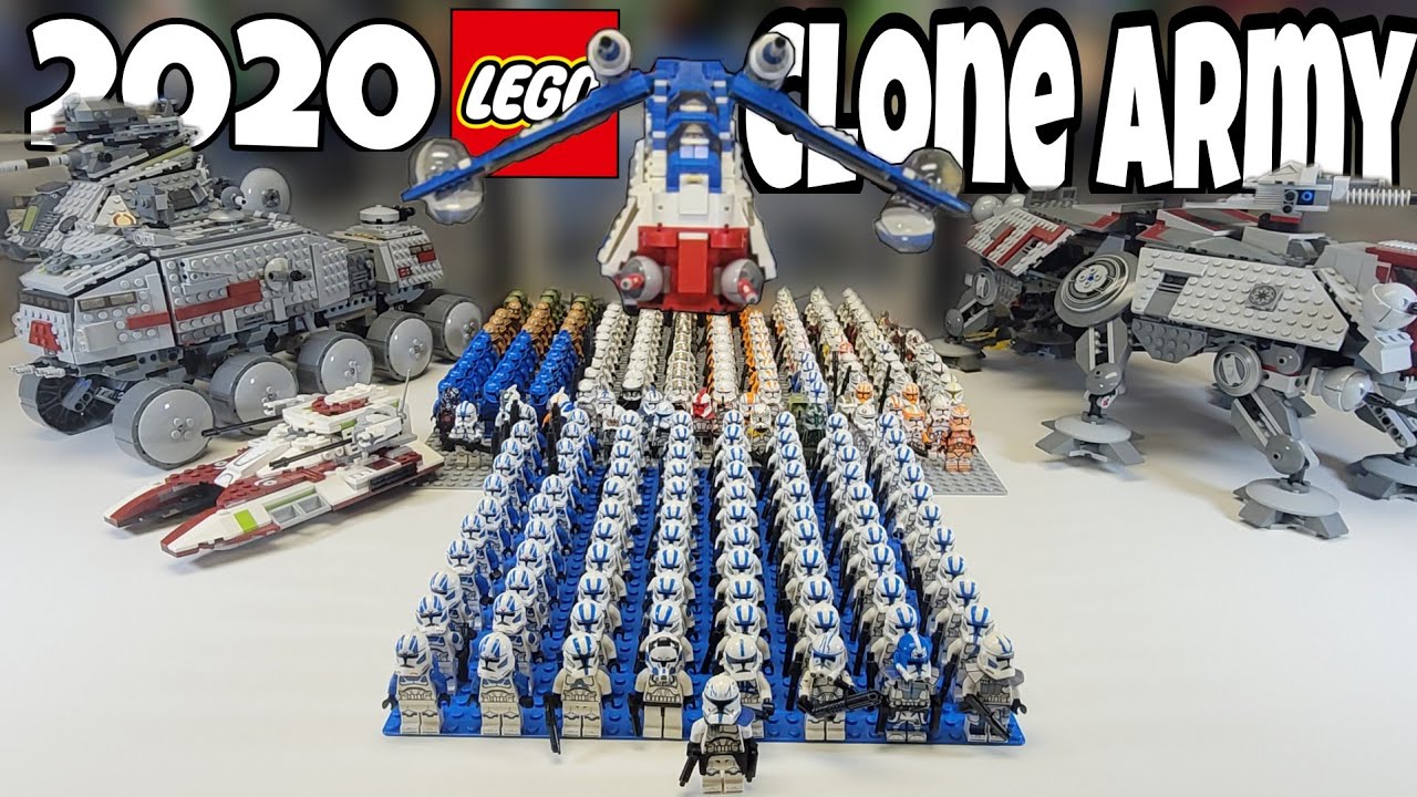 HUGE 50+ LEGO Star Wars Clone Trooper Army Expansion!