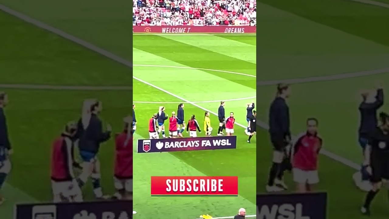 Walking out at Man Utd 