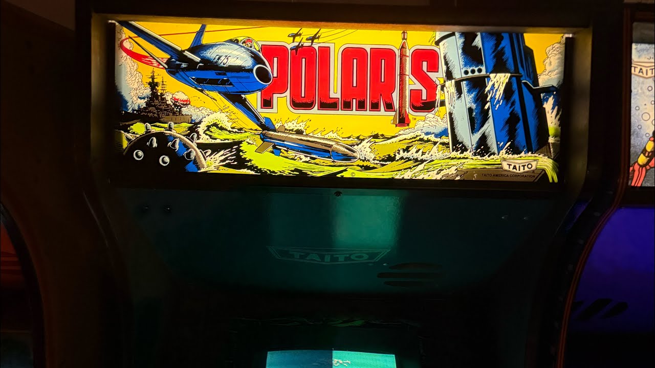 Polaris (1980) Taito | Аркадный шутер про подводную лодку